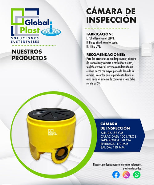 Cámara de inspección